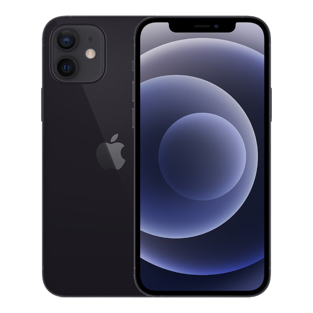 Apple iPhone 12 4/64GB 5G Czarny | Dual SIM (eSIM), ekran Super Retina XDR | Fabrycznie nowy i oryginalny, faktura VAT 23%