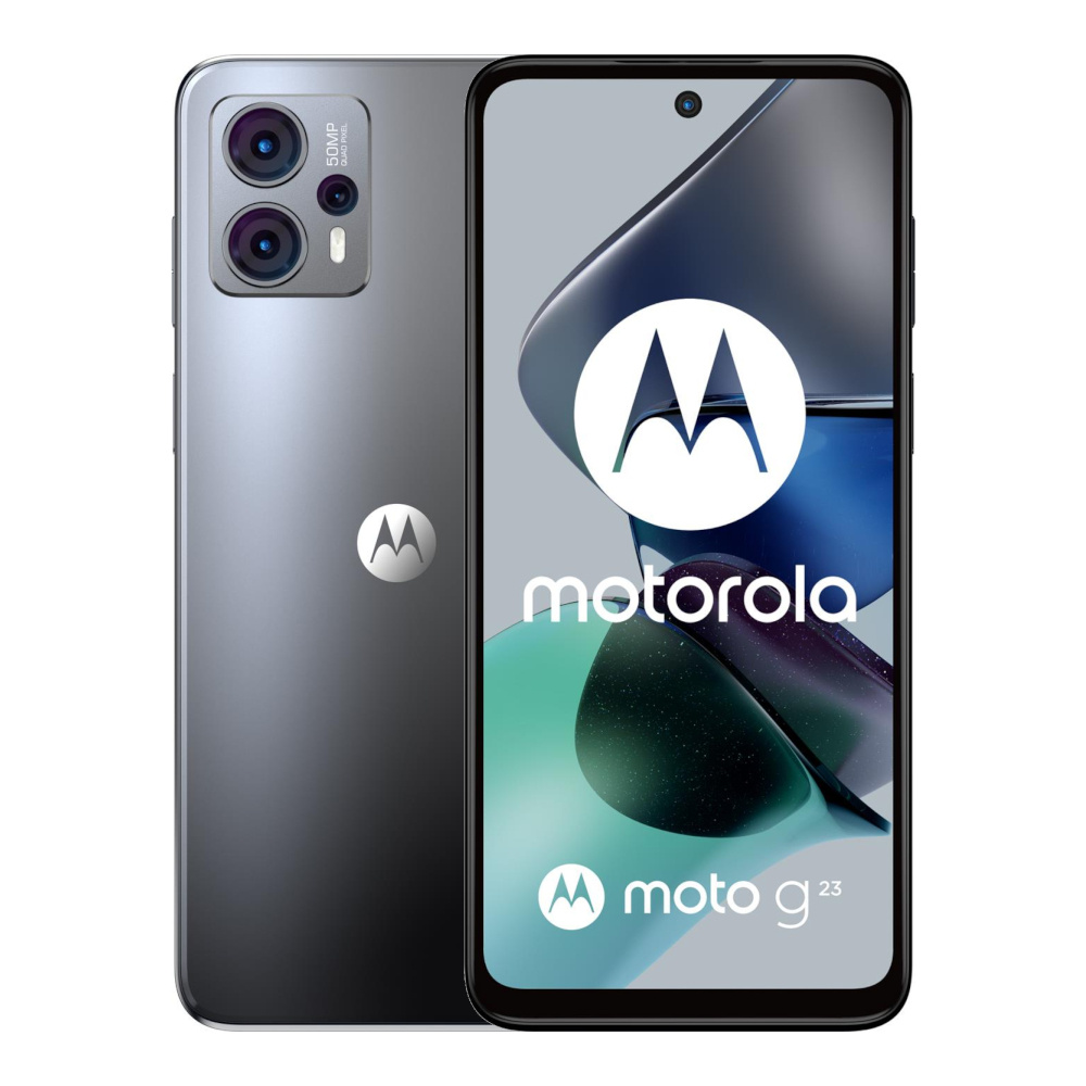 Motorola Moto G23 8/128GB Dual Sim Stalowy | DARMOWA DOSTAWA | Faktura VAT 23%