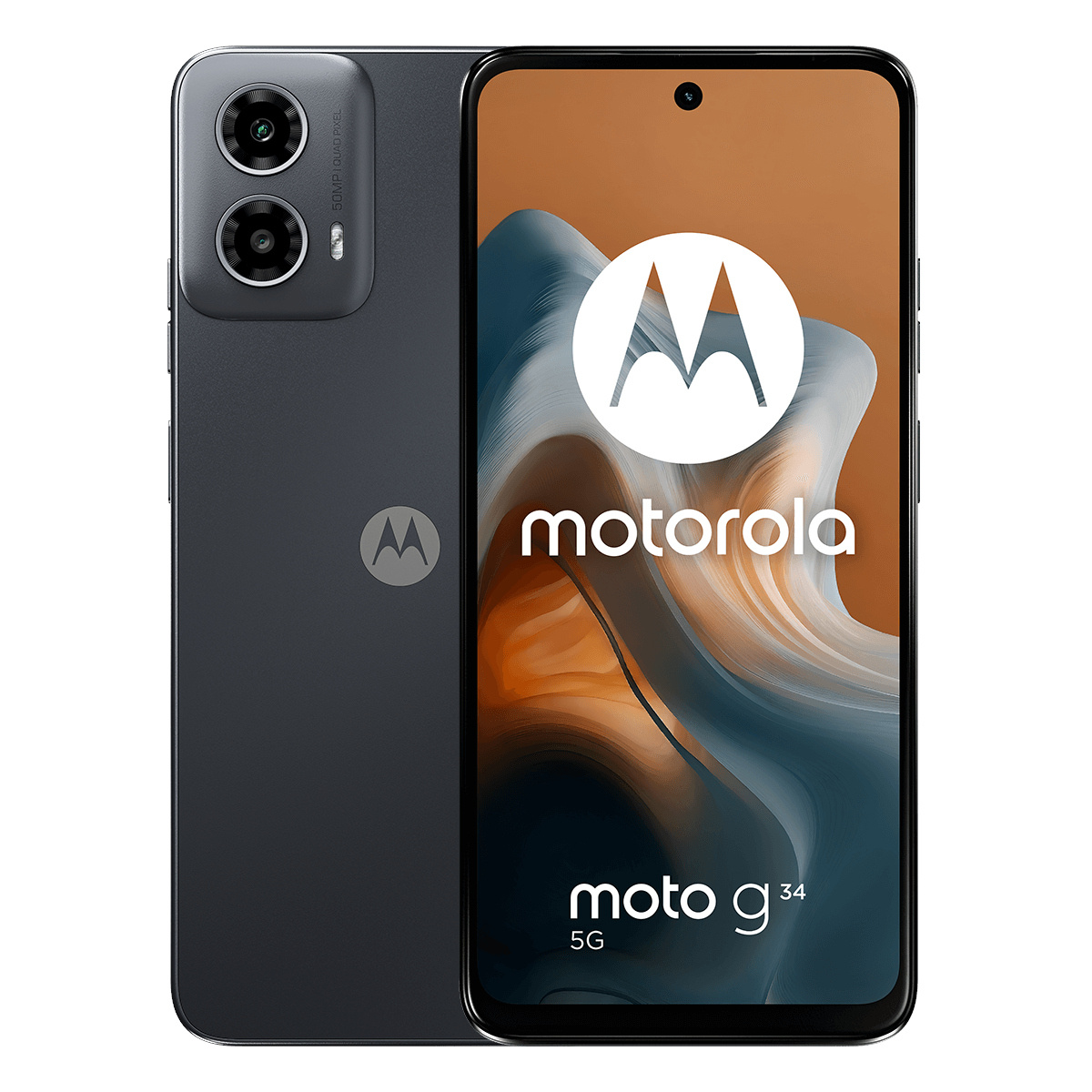 Motorola Moto G34 5G 4/64GB Czarny | DARMOWA DOSTAWA | 30 dni na zwrot bez podania przyczyny, FVAT 23%