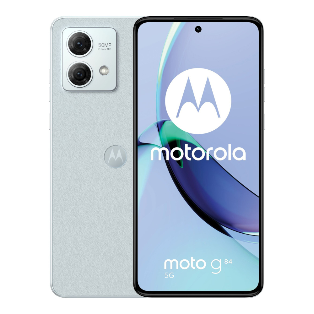 Motorola Moto G84 5G 12/256GB Dual Sim Niebieski (Marshmallow Blue) | DARMOWA DOSTAWA | 30 dni na zwrot bez podania przyczyny, FVAT 23%