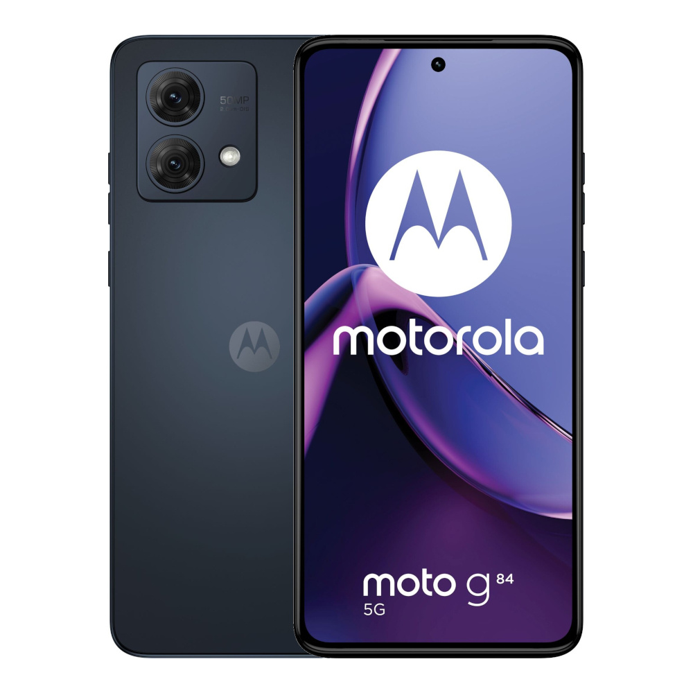 Motorola Moto G84 5G 12/256GB Dual Sim Granatowy (Midnight Blue) | DARMOWA DOSTAWA | 30 dni na zwrot bez podania przyczyny, FVAT 23%