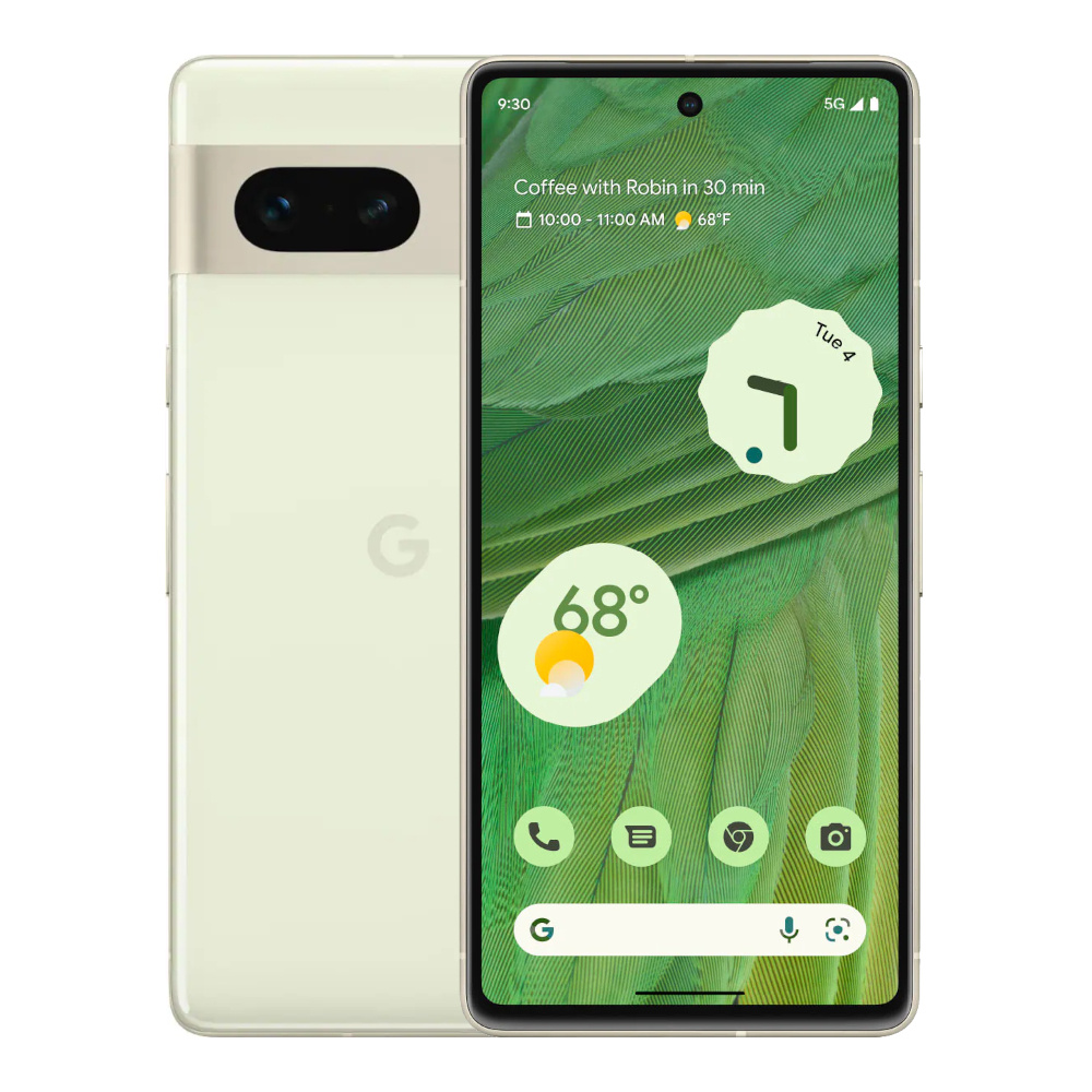 Google Pixel 7 5G 8/128GB Zielony (Lemongrass) | Faktura VAT 23%, oficjalna dystrybucja europejska (nie USA), gwarancja 24 miesiące | Darmowa dostawa