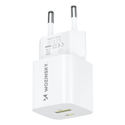 Ładowarka Wozinsky Dual-Port WWCEAC 33W Biała