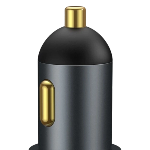 Ładowarka Samochodowa Baseus Share Together 2x USB + 12V 120W Czarna