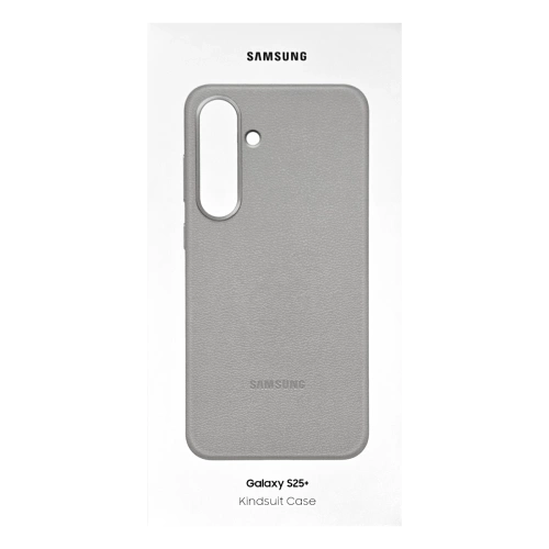 Etui Leather Kindsuit Case dla Samsung Galaxy S25+ 5G Szare