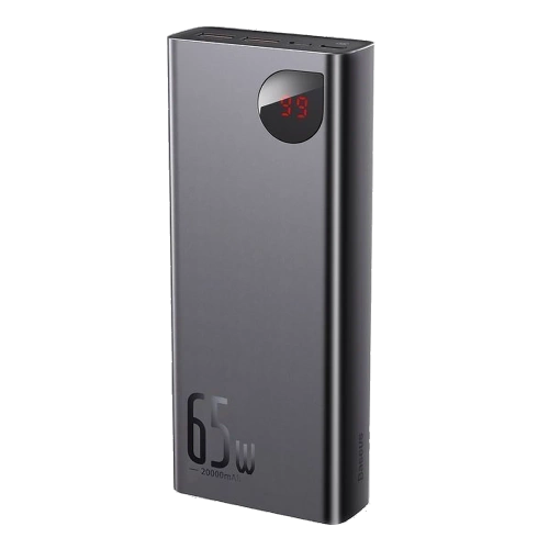 Powerbank Baseus Adaman 20000 mAh PD 65W QC 3.0 Czarny