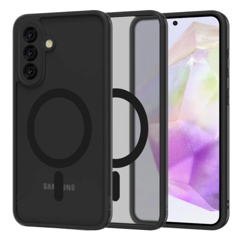 Etui Tech-Protect Magmat MagSafe dla Samsung Galaxy A36 Czarne