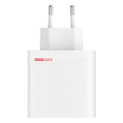 Ładowarka OnePlus SuperVOOC 120W USB-C + USB z Kablem Biała