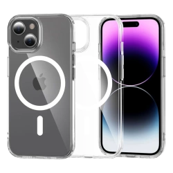 Etui Tech-Protect Flexair Hybrid MagSafe dla Apple iPhone 15 Przezroczyste