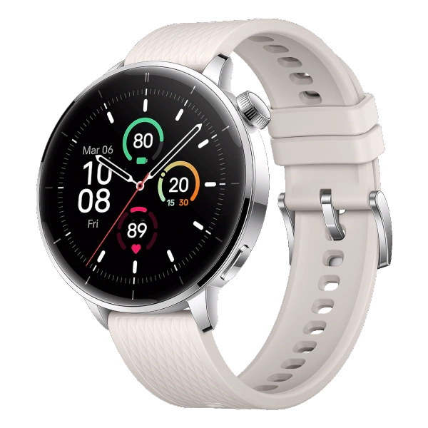 Smartwatch OnePlus Watch 3 43 mm GPS Srebrny / Beżowy