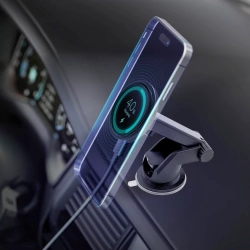 Uchwyt Samochodowy do iPhone z ładowarką 3MK Car MagCharger