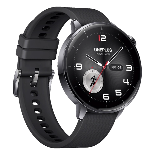 Smartwatch OnePlus Watch 3 43 mm GPS Czarny / Czarny