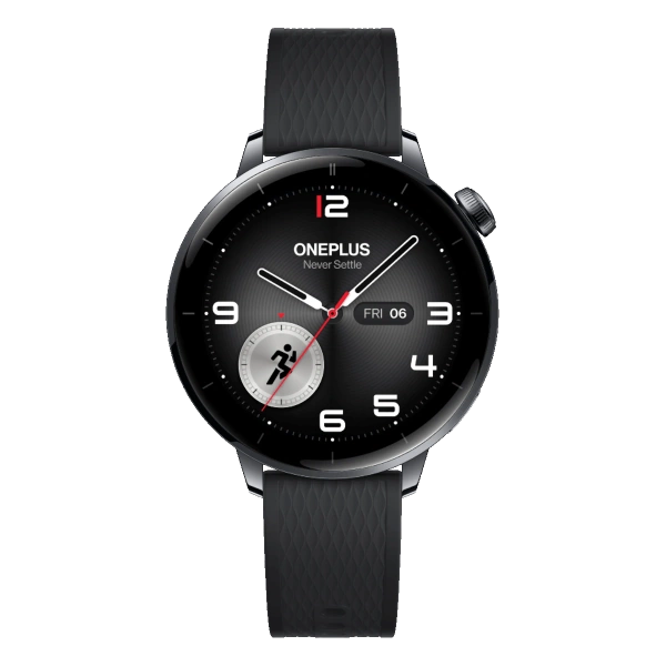 Smartwatch OnePlus Watch 3 43 mm GPS Czarny / Czarny