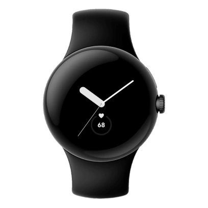 Smartwatch Google Pixel Watch WiFi 41 mm Czarny / Czarny