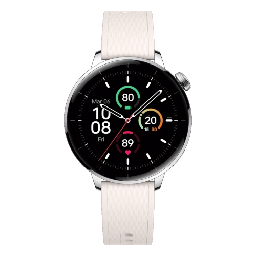 Smartwatch OnePlus Watch 3 43 mm GPS Srebrny / Beżowy