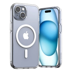 Etui Araree Duple M MagSafe dla Apple iPhone 14 Plus / 15 Plus Przezroczyste