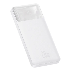Powerbank Baseus Bipow Digital Display 10000 mAh 20W Biały