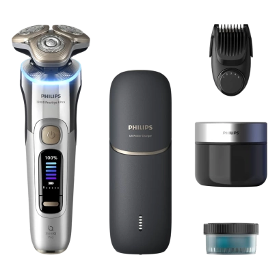 Golarka Philips i9000 Prestige Ultra SkinIQ Pro na Sucho i na Mokro