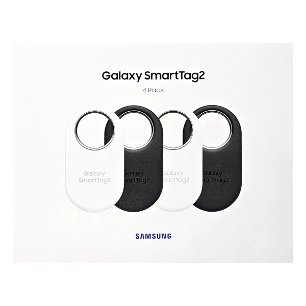 Lokalizator Samsung SmartTag 2 Biały i Czarny 4 sztuki