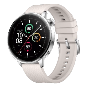 Smartwatch OnePlus Watch 3 43 mm GPS Srebrny / Beżowy