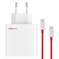 Ładowarka OnePlus SuperVOOC 120W USB-C + USB z Kablem Biała