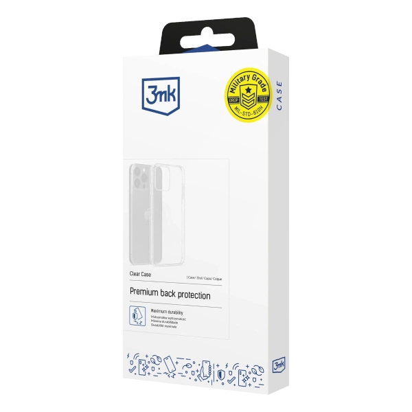 Etui 3MK Clear Case dla Google Pixel 9 Pro XL Przezroczyste