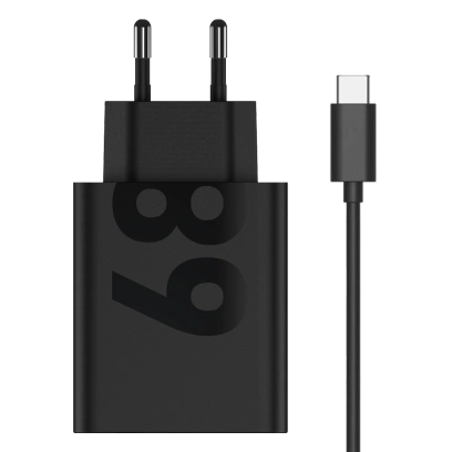 Ładowarka Motorola TurboPower 68W + Kabel USB-C Czarna