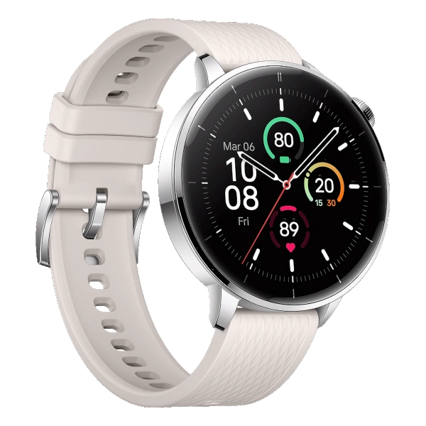 Smartwatch OnePlus Watch 3 43 mm GPS Srebrny / Beżowy