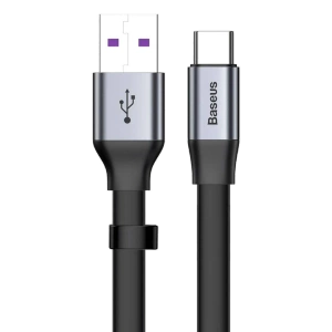 Kabel Baseus Simple USB - USB-C 0,2 m 40W Czarny