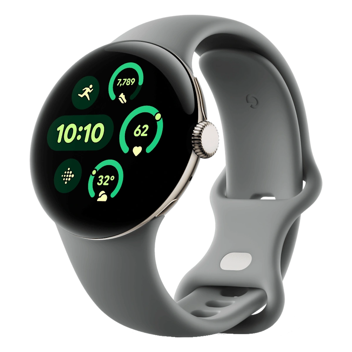Google Pixel Watch 3 　グレー41㍉ WiFi Smartwatch Google Pixel Watch 3 41 mm Wi-Fi Złoty / Szary