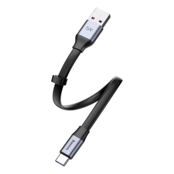 Kabel Baseus Simple USB - USB-C 0,2 m 40W Czarny
