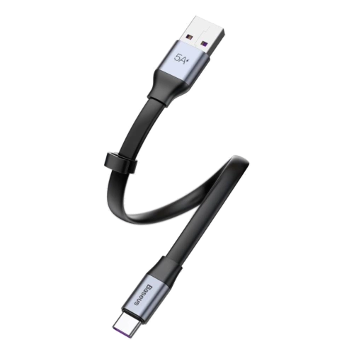 Kabel Baseus Simple USB - USB-C 0,2 m 40W Czarny