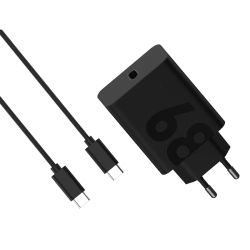 Ładowarka Lenovo Wall Charger 68W + Kabel USB-C Czarna