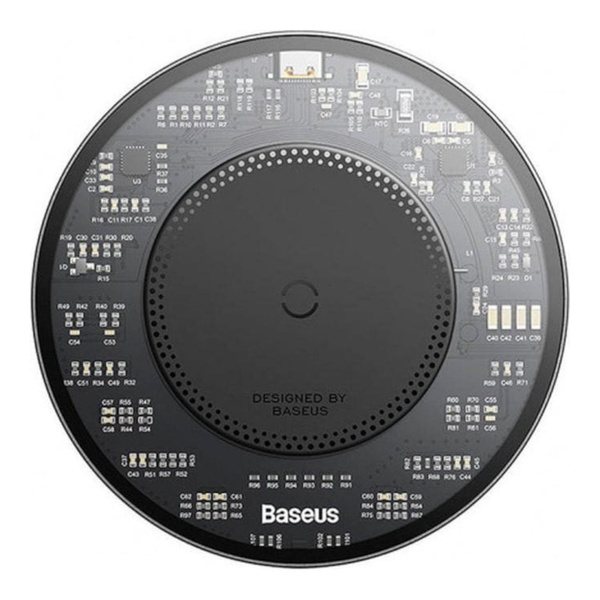 Ładowarka Indukcyjna Baseus Simple 2 BS-W530 15W z Kablem Czarna