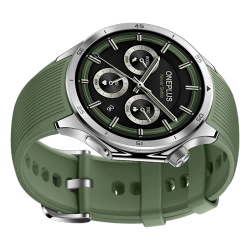 Smartwatch OnePlus Watch 3 46 mm GPS Srebrny / Zielony (Emerald Titanium)