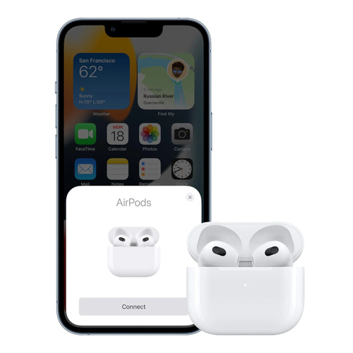 Słuchawki Apple AirPods (3. generacji) Białe