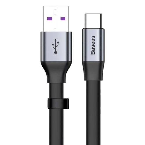 Kabel Baseus Simple USB - USB-C 0,2 m 40W Czarny