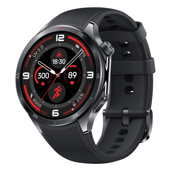 Smartwatch OnePlus Watch 3 46 mm GPS Czarny / Czarny (Obsidian Titanium)