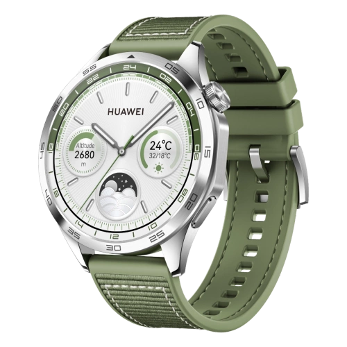 Smartwatch Huawei Watch GT 4 46 mm Srebrny / Zielony