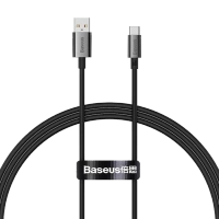 Kabel Baseus Superior USB - USB-C 1,5 m 100W Czarny