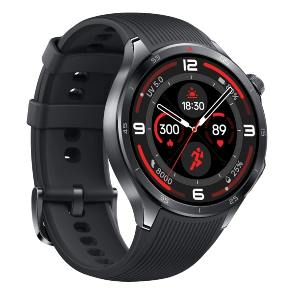 Smartwatch OnePlus Watch 3 46 mm GPS Czarny / Czarny (Obsidian Titanium)