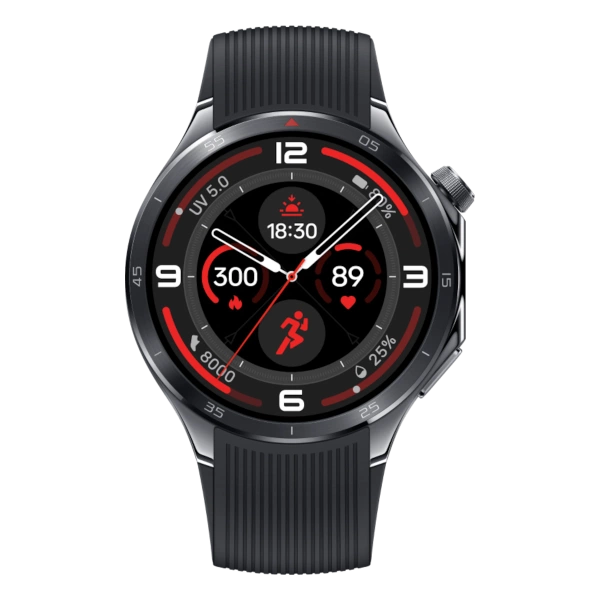 Smartwatch OnePlus Watch 3 46 mm GPS Czarny / Czarny (Obsidian Titanium)