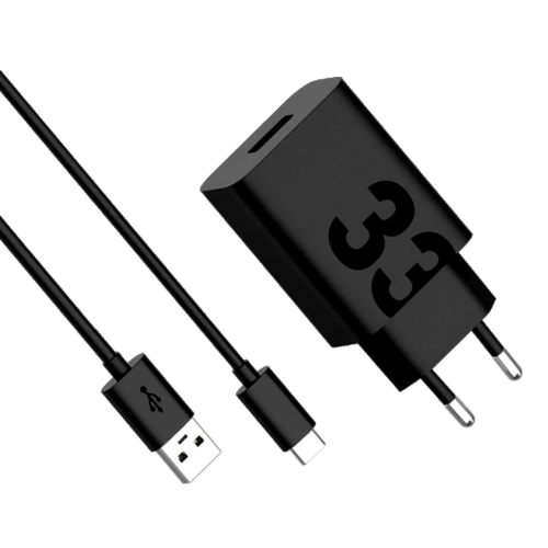 Ładowarka Motorola TurboPower 33W + Kabel USB Czarna