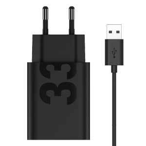 Ładowarka Motorola TurboPower 33W + Kabel USB Czarna