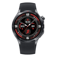 Smartwatch OnePlus Watch 3 46 mm GPS Czarny / Czarny (Obsidian Titanium)