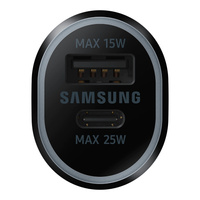 Ładowarka Samochodowa Samsung EP-L4020NB 15 + 25W Czarna