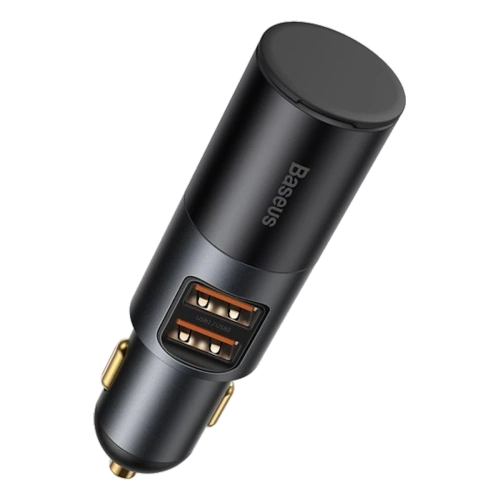Ładowarka Samochodowa Baseus Share Together 2x USB + 12V 120W Czarna