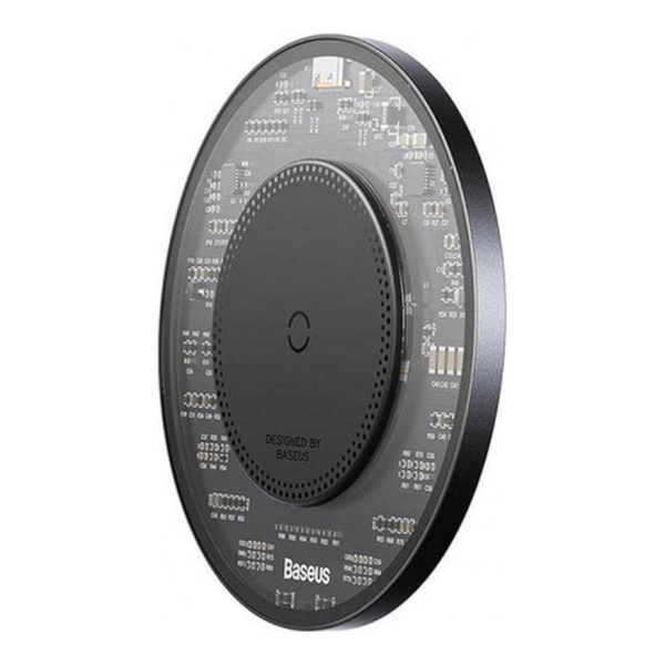 Ładowarka Indukcyjna Baseus Simple 2 BS-W530 15W z Kablem Czarna