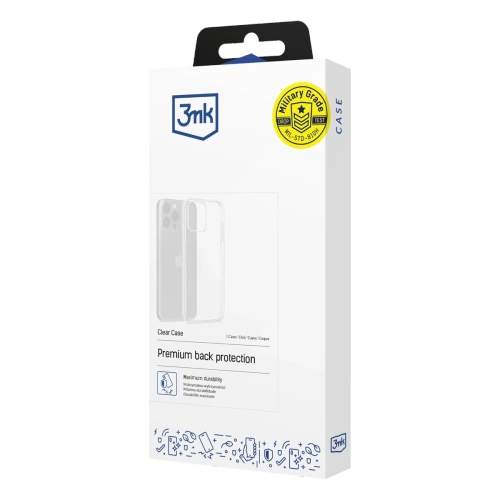 Etui 3MK Clear Case dla Samsung Galaxy M35 5G Przezroczyste