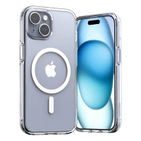 Etui Araree Duple M MagSafe dla Apple iPhone 14 Plus / 15 Plus Przezroczyste